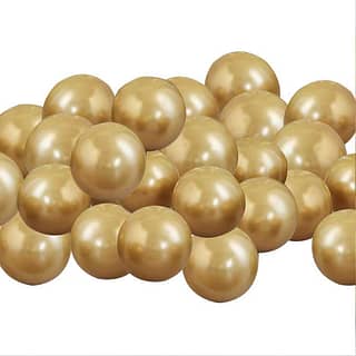 Ballonnen Set Mini Goud - 40 stuks