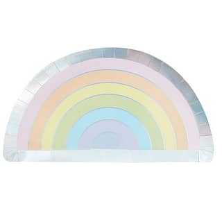 Bordje met regenboog design