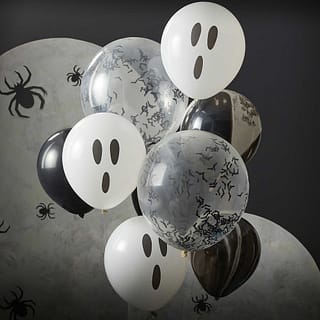 Balonnen bundel met spookjes en vleermuizen