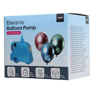 Full colour doosje met elektrische ballonnenpomp