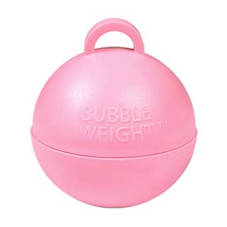 roze bubble ballon gewicht