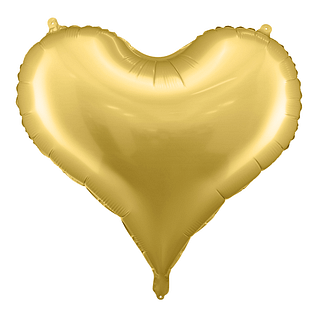 gouden hart folieballon
