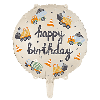 happy birthday bouw ballon