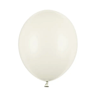 cremekleurige ballon van latex