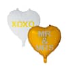 Folieballonnen ‘XOXO’ en ‘Mr & Mrs’ - 2 stuks