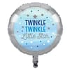 Folieballon ‘Twinkle, Twinkle Little Star’ Blauw - 46 centimeter