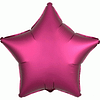 Folieballon Ster Roze Matte - 48 Centimeter