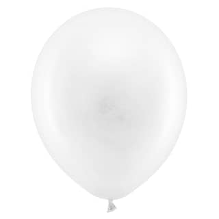 Ballonnen Pastel Wit - 10 stuks