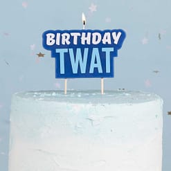 Taart Kaars Birthday Twat