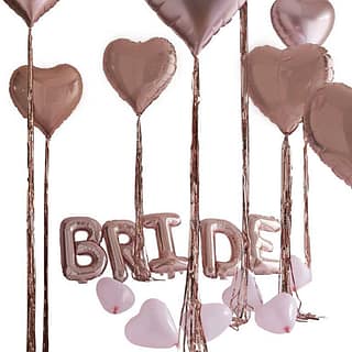 Ballonnen Kit met bride folieballon
