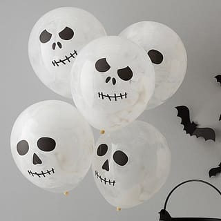 Skelet Verf Ballonnen - 5 stuks