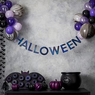 Pakket Halloween Slingers & Ballonnen - 25 stuks