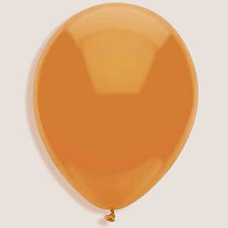Oranje ballon van 30 centimeter